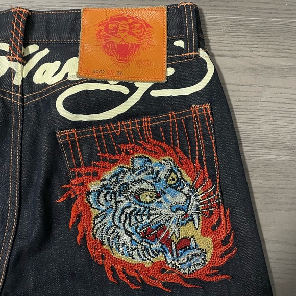 Ed Hardy denim Y2K - Picture 4 of 5